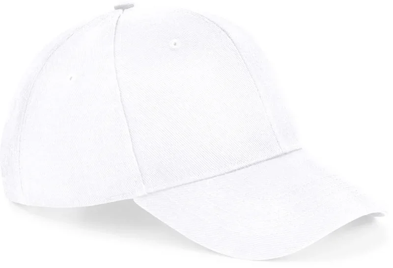 Beechfield B 18 – 6 Panel Kappe "Ultimate" – White