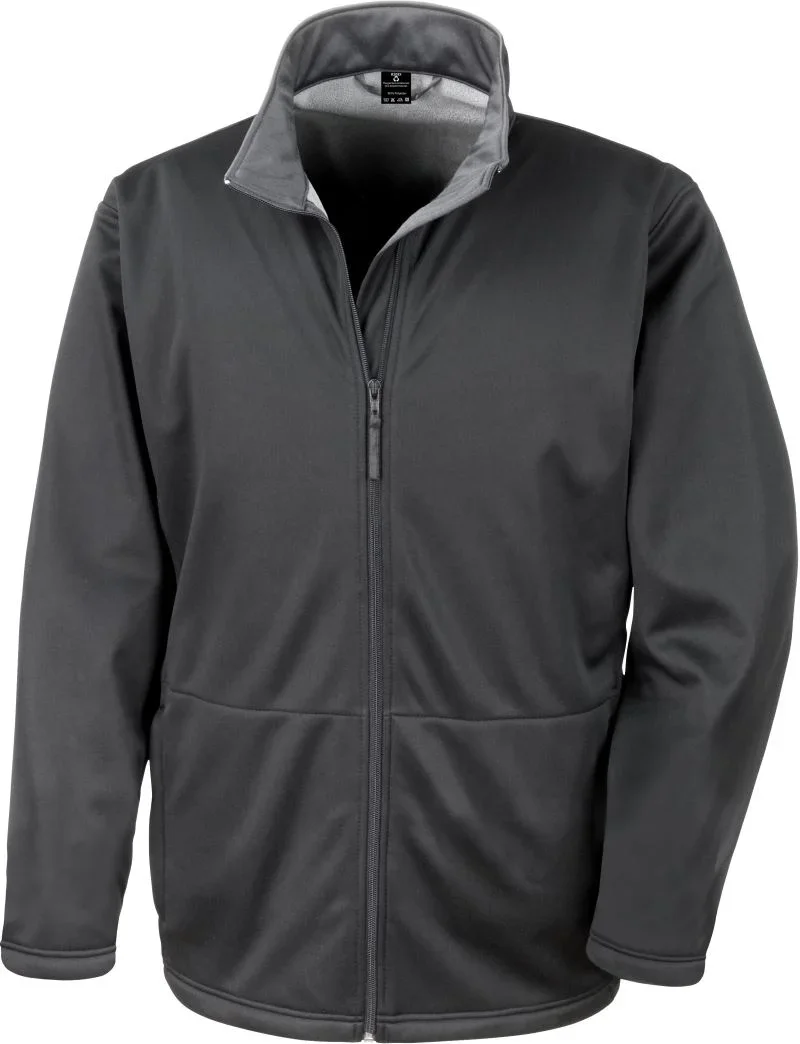 Result R 209M – Herren 3-Lagen Softshell Jacke – Black