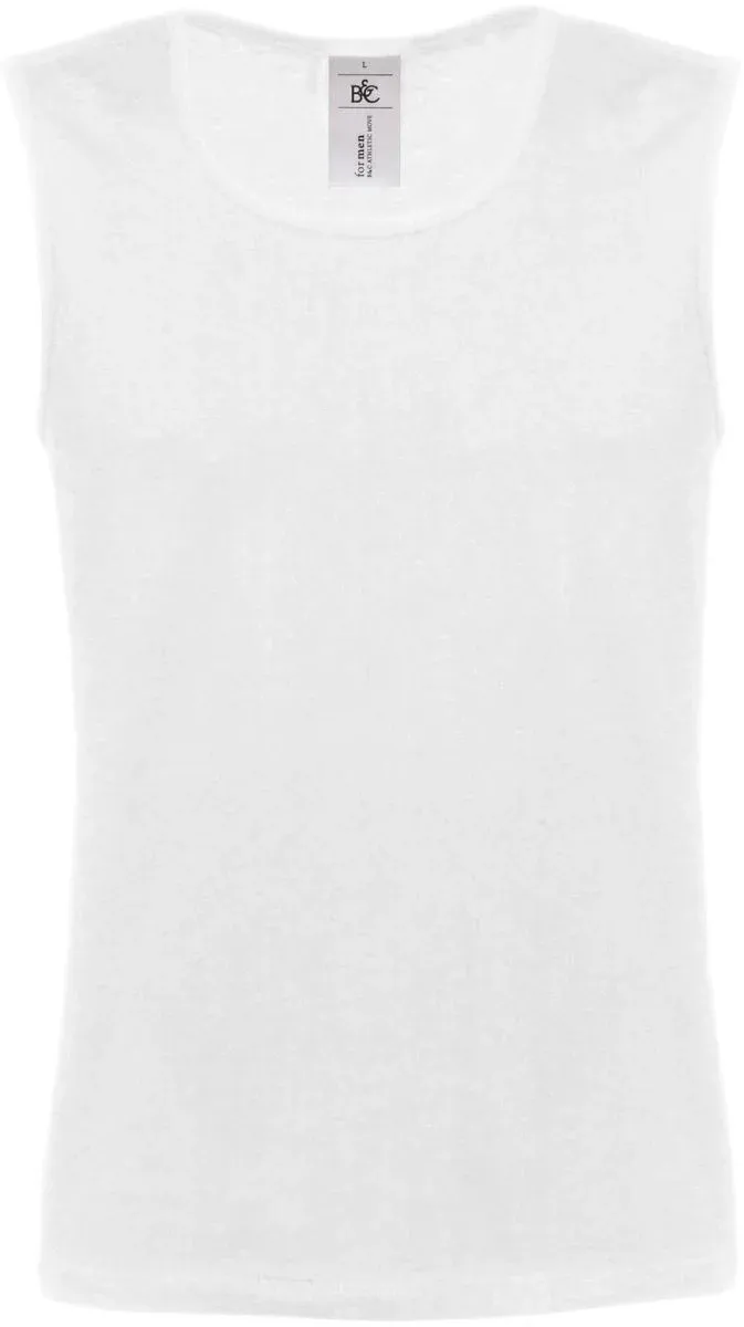 B&C Collection Athletic Move – Herren Tanktop – White