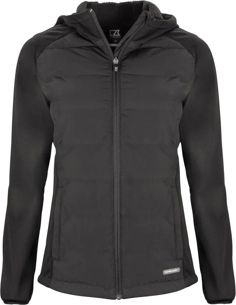 Cutter & Buck Oak Harbor Jacket Women – Damen Hybrid Jacke – Black