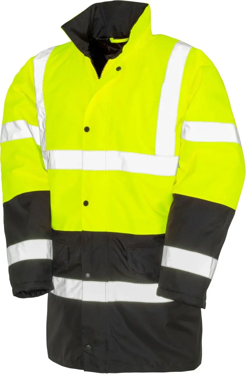 Result R 452X – Sicherheits Parka – Fluorescent Yellow/Black