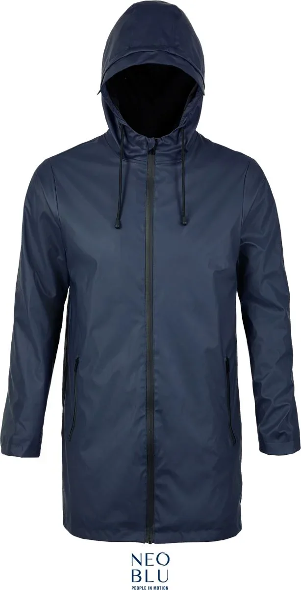 NEOBLU Antoine Men – Wasserdichte Herren Wachsjacke – Night Blue