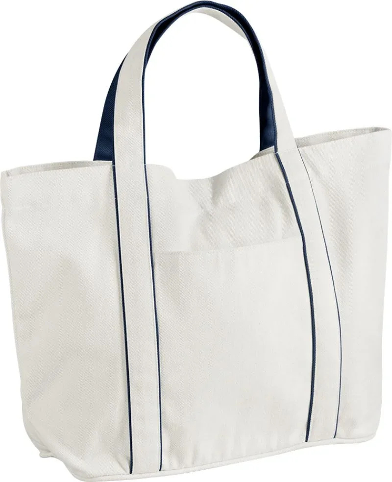 Westford Mill W 950 – Mittelgroßer Shopper "Courtside" – Soft White/French Navy