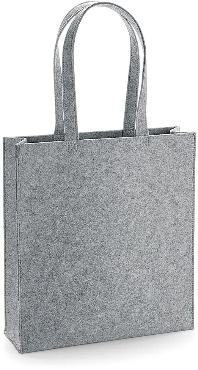 BagBase BG 723 – Filz Tasche – Grey Melange