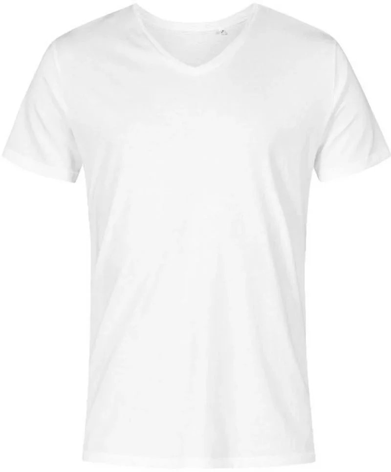 Promodoro 1425 – Herren X.O V-Ausschnitt T-Shirt – White
