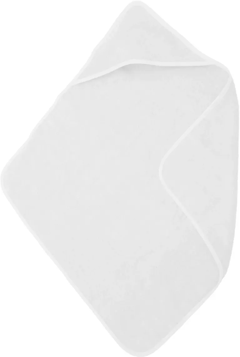 The One Towelling Baby Towel – Baby Handtuch – White