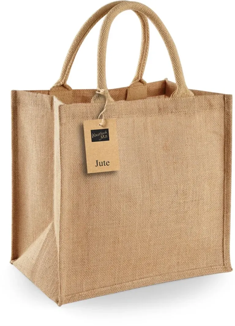 Westford Mill W 413 – Jute Shopper  Midi – Natural