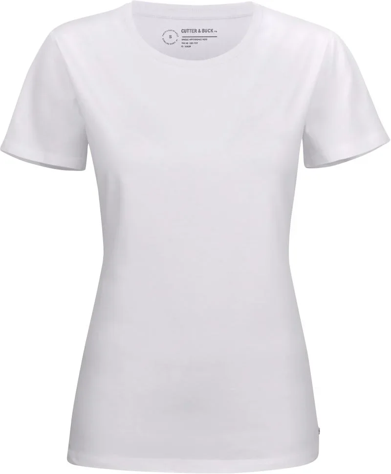 Cutter & Buck Manzanita Women – Damen Stretch T-Shirt – White