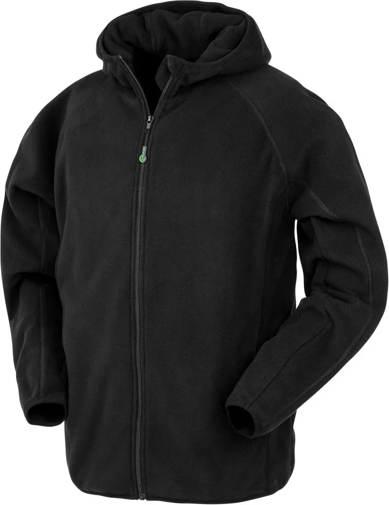 Result R 906X – Microfleece Kapuzenjacke – Black