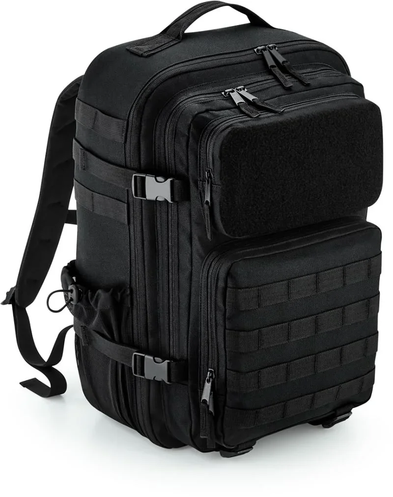 BagBase BG 850 – Rucksack "MOLLE" – Black