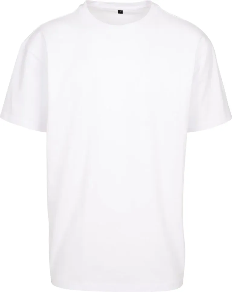 Build your Brand BY 102 – Schweres Oversize T-Shirt – White