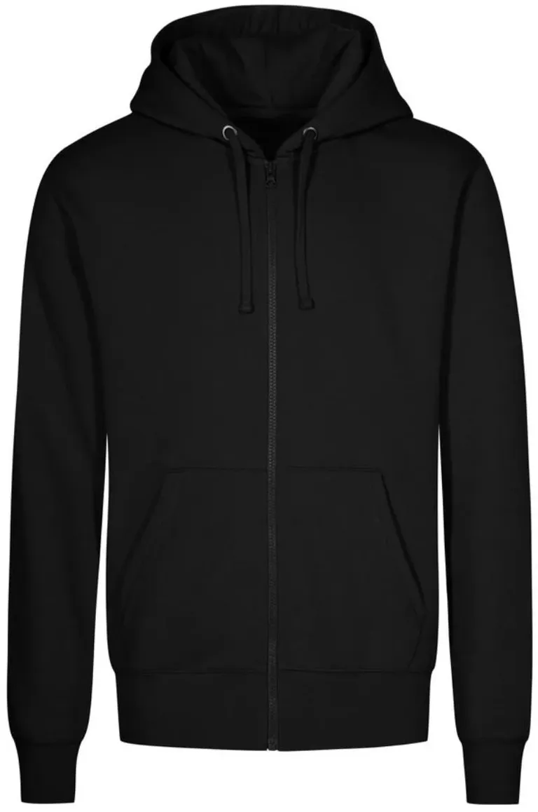 Promodoro 1650 – Herren Kapuzen Sweatjacke "X.O" – Black