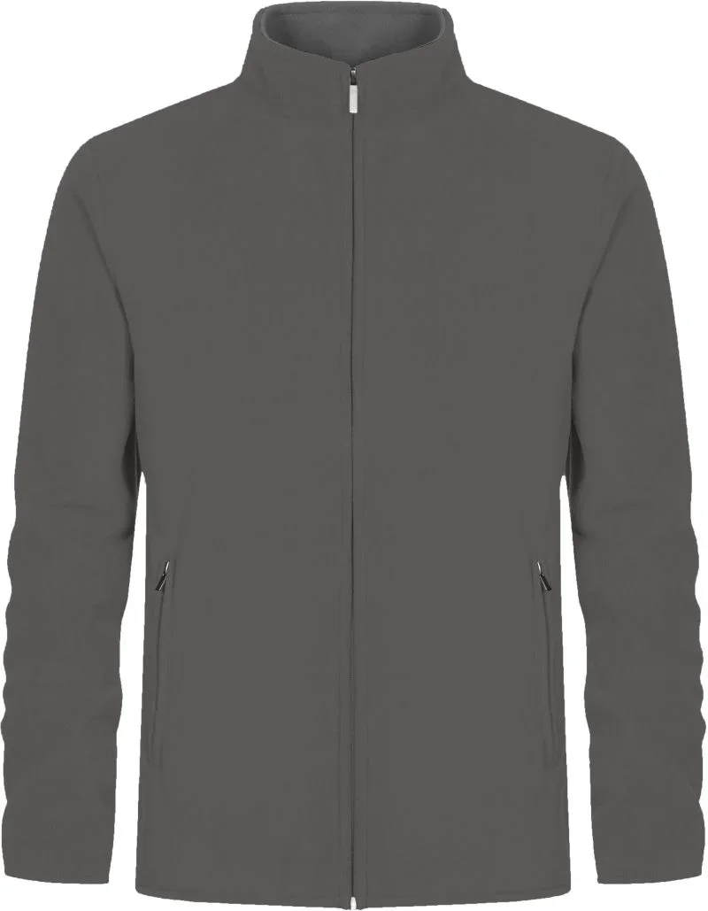 Promodoro 7961 – Herren Double Fleece Jacke – Steel Grey