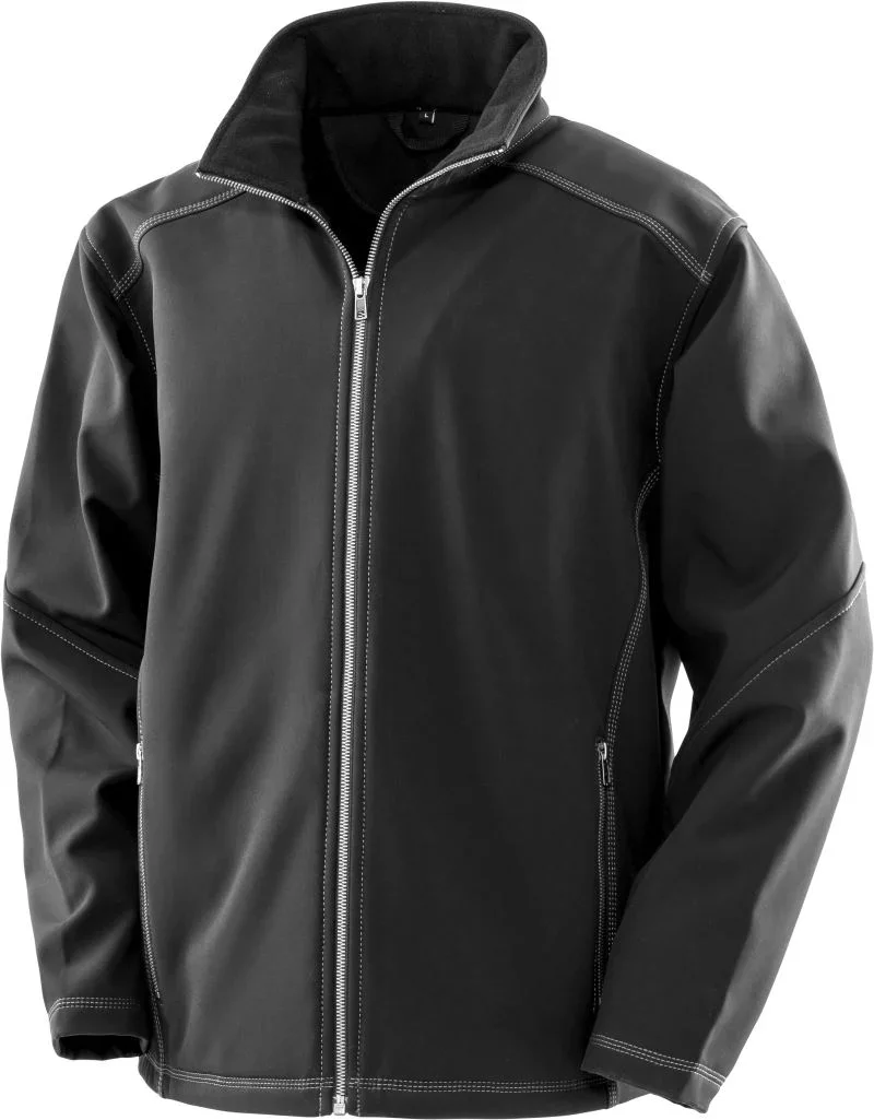 Result R 455X – 3-Lagen Softshell Jacke – Black
