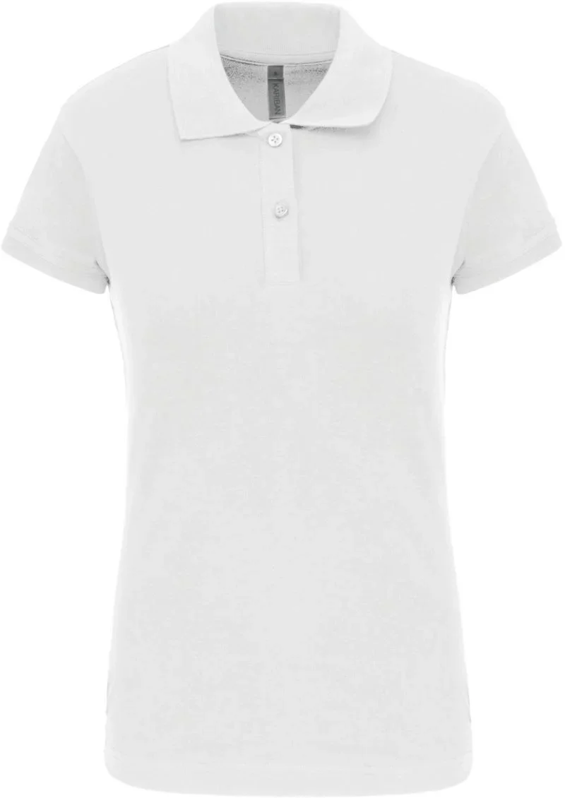 Kariban K 240 – Damen Stretch Piqué Polo – White