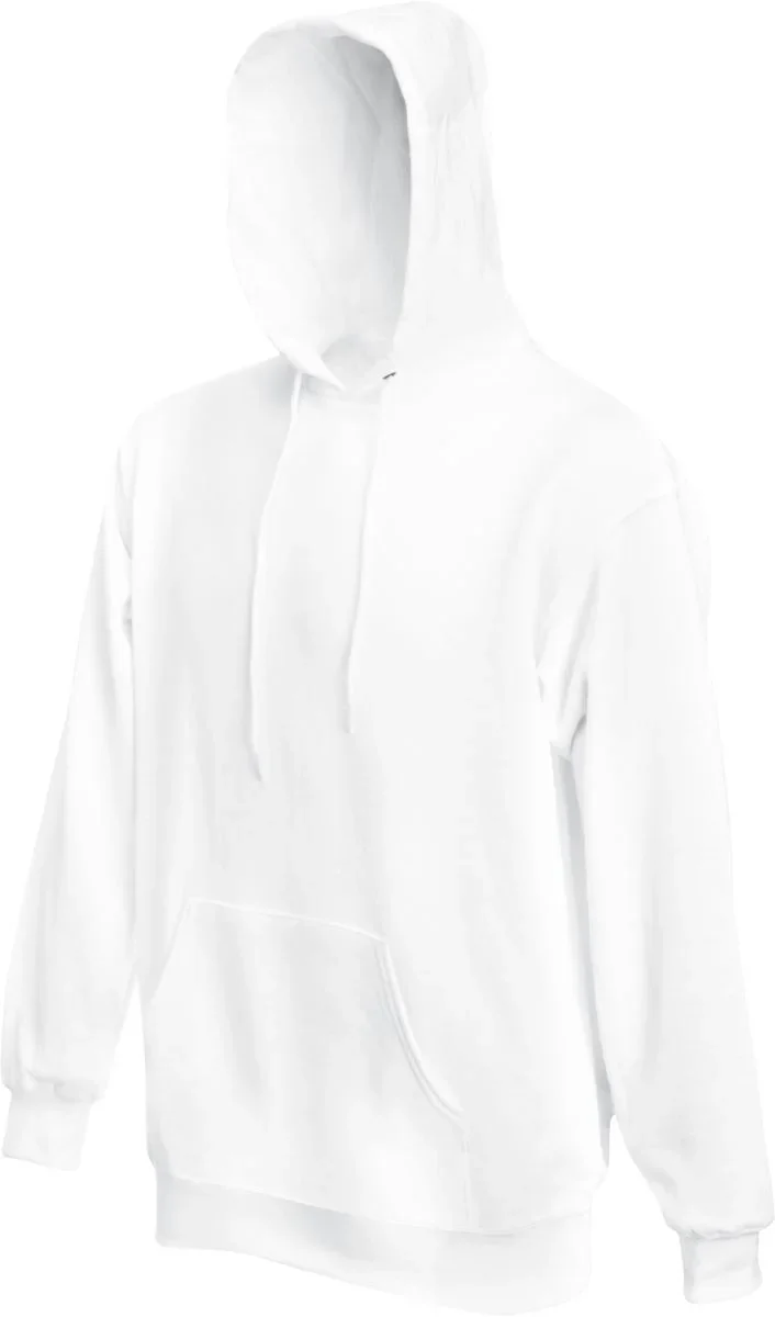 Fruit of the Loom Classic Hooded Sweat – Kapuzen Sweater – White