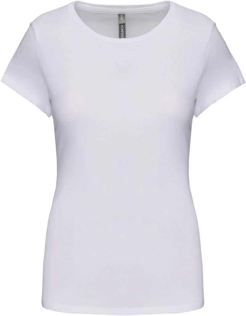Kariban K 3013 – Damen Stretch T-Shirt – White