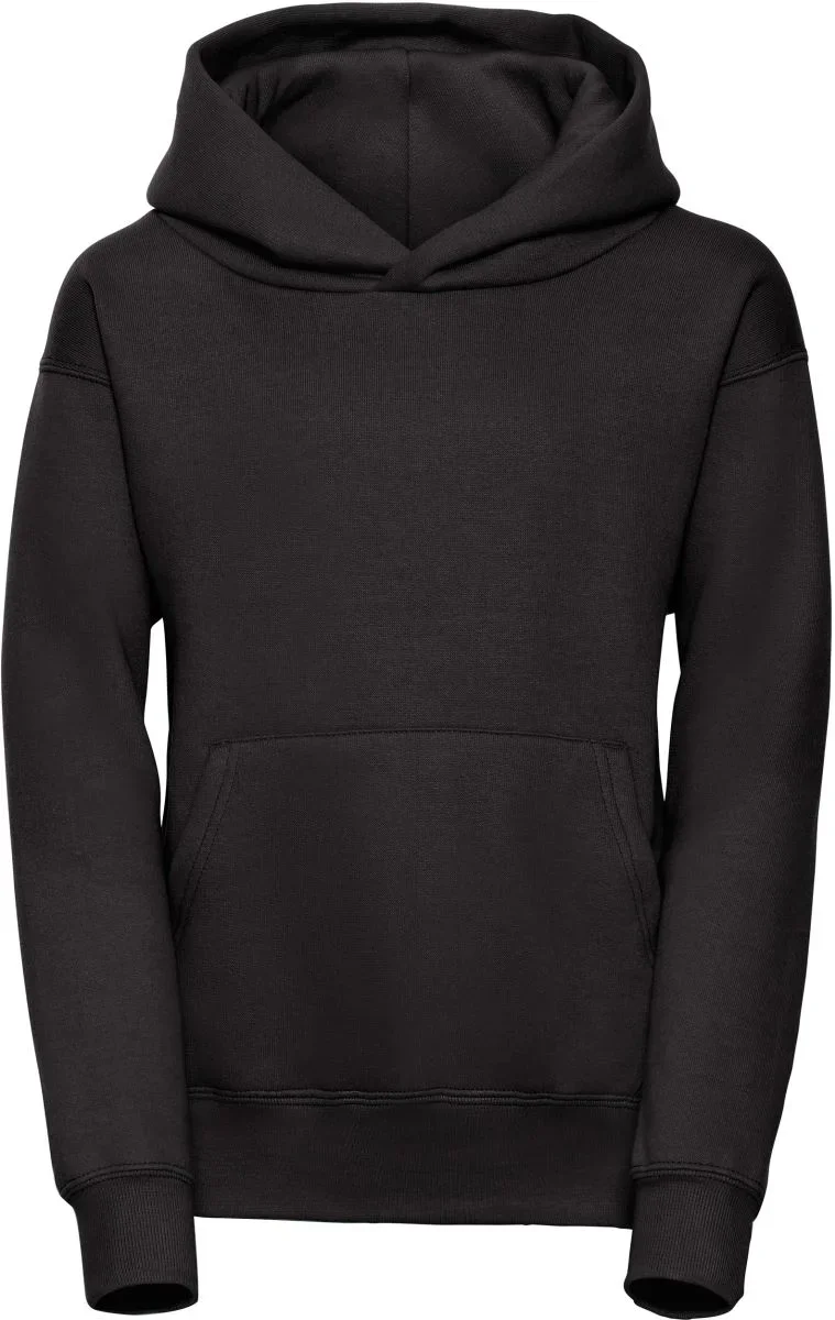 Russell Athletic 575B – Kinder Kapuzen Sweater – Black