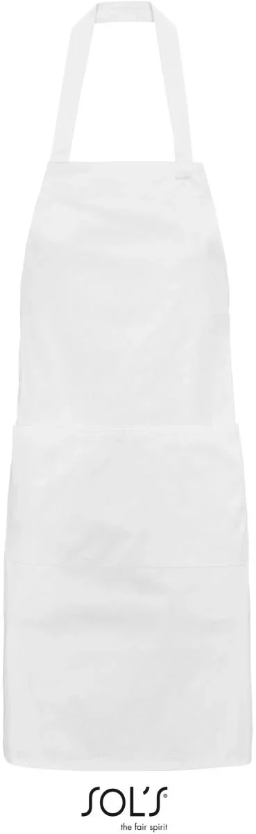 SOL's Collection Gamma – Bio Latzschürze – White