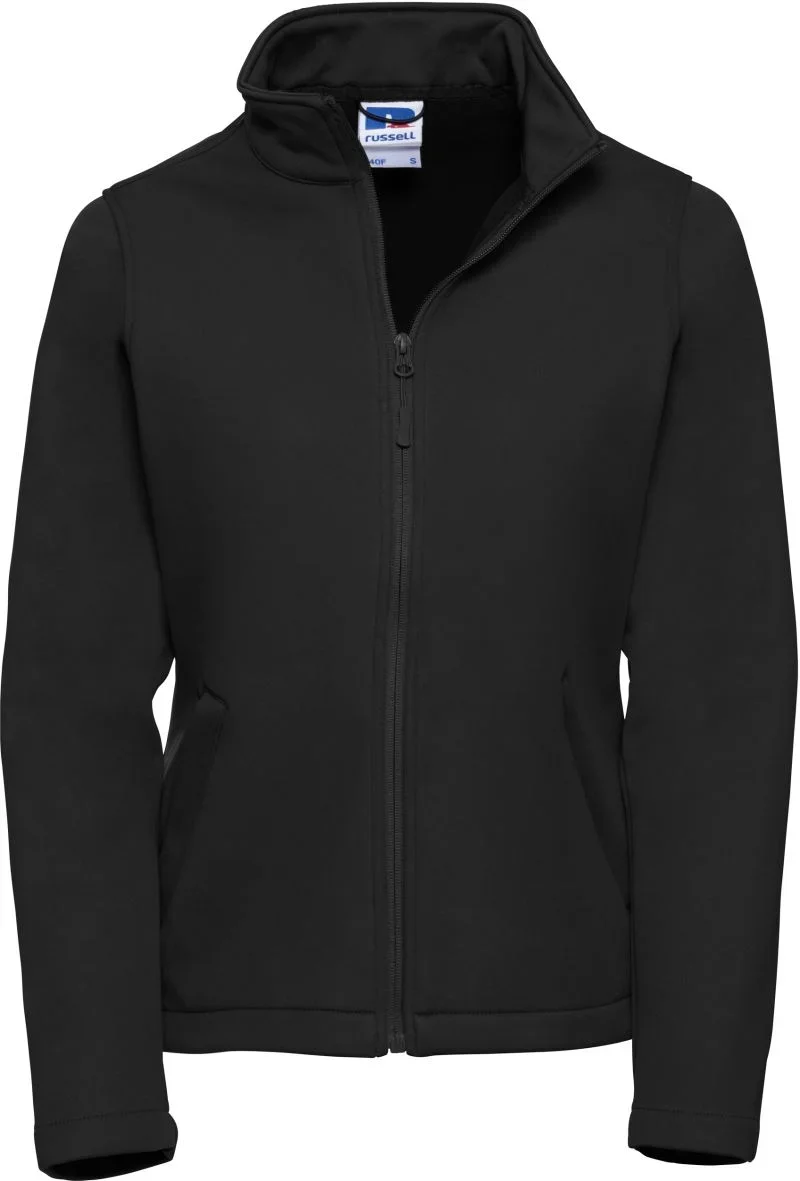 Russell Athletic 040F – Damen 2-Lagen SmartSoftshell Jacke – Black