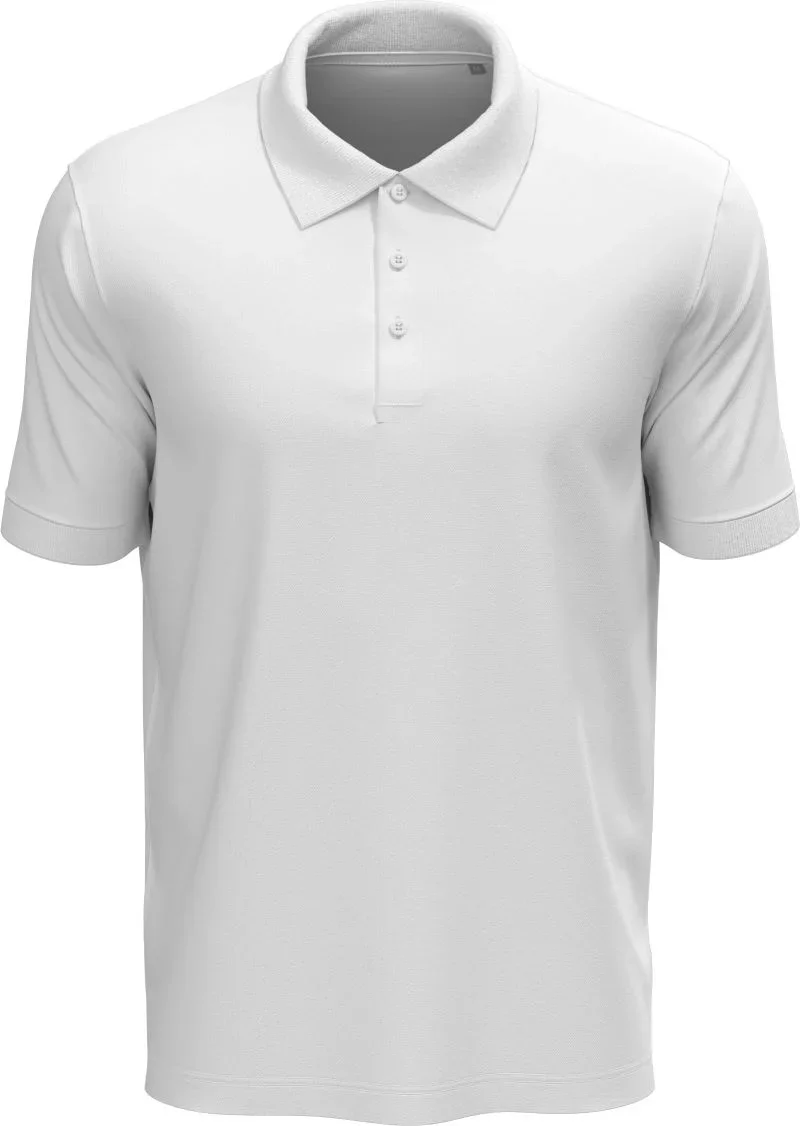 Stedman Lux Polo – Herren Piqué Polo "Lux" – White