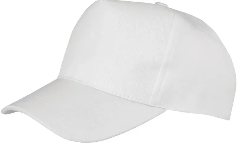 Result Headwear RC 084J – Kinder 5 Panel Kappe – White