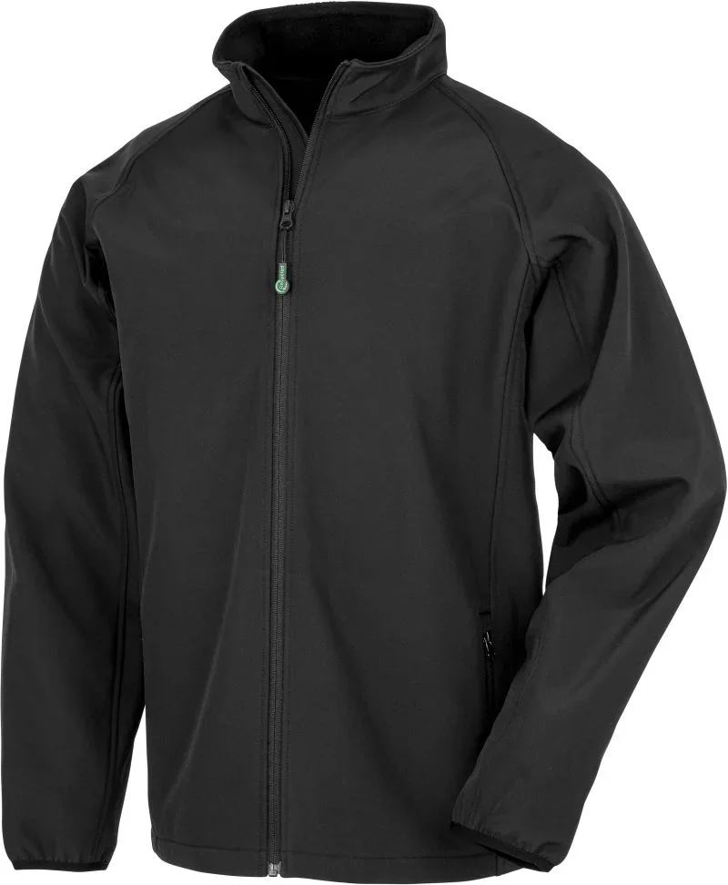Result R 901M – Herren 2-Lagen Softshell Jacke "Printable" – Black
