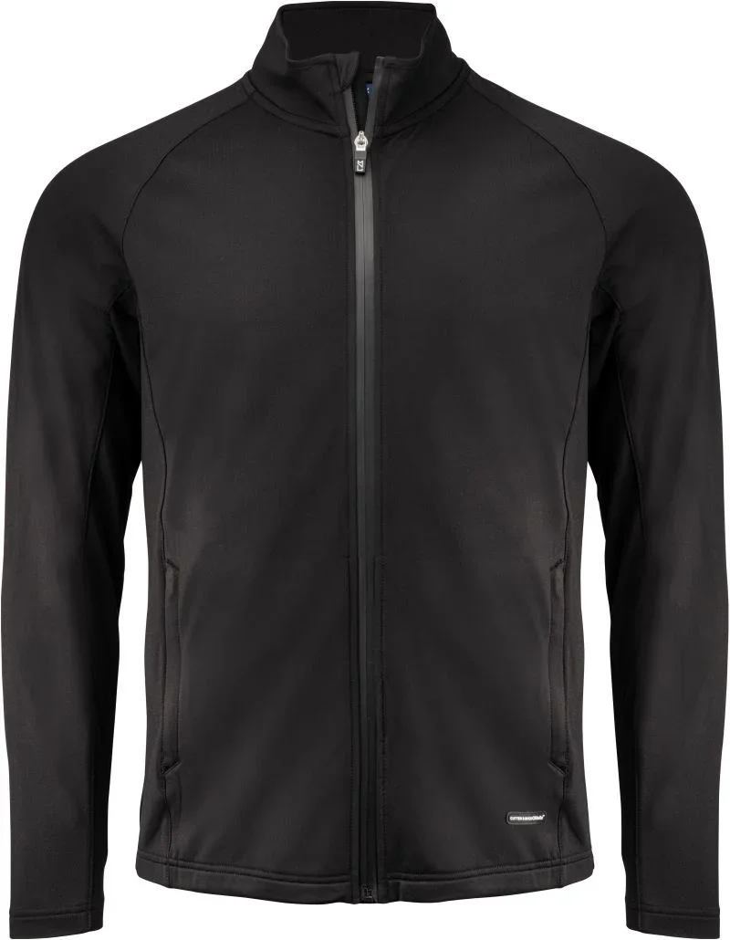 Cutter & Buck Adapt Jacket Men – Herren Fleece Jacke – Black