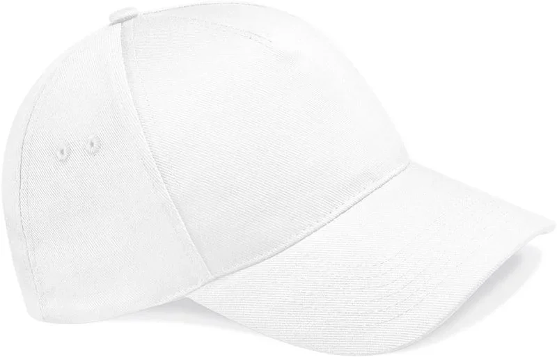 Beechfield B 15 – 5 Panel Kappe "Ultimate" – White