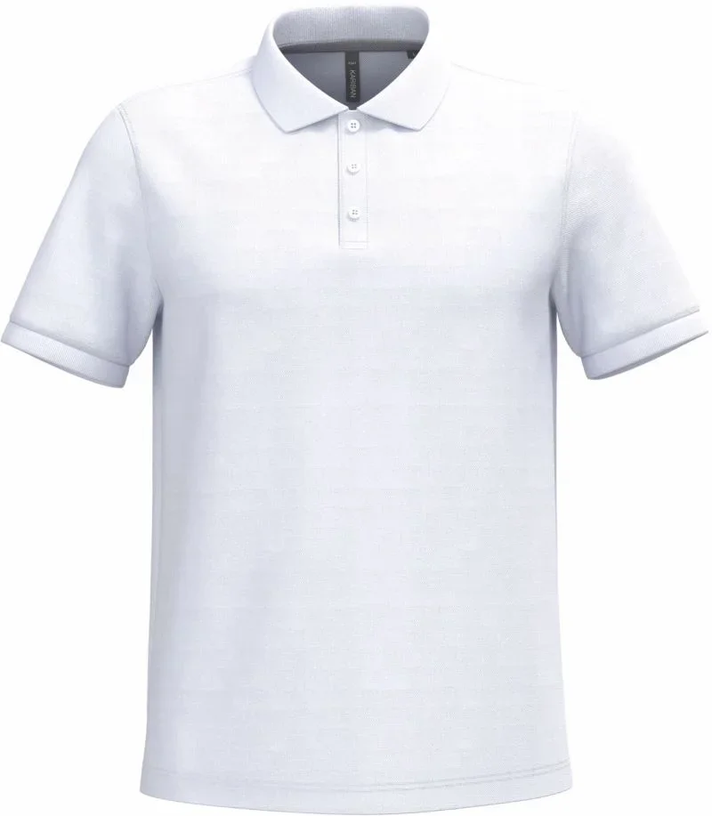 Kariban K 241 – Herren Piqué Polo – White