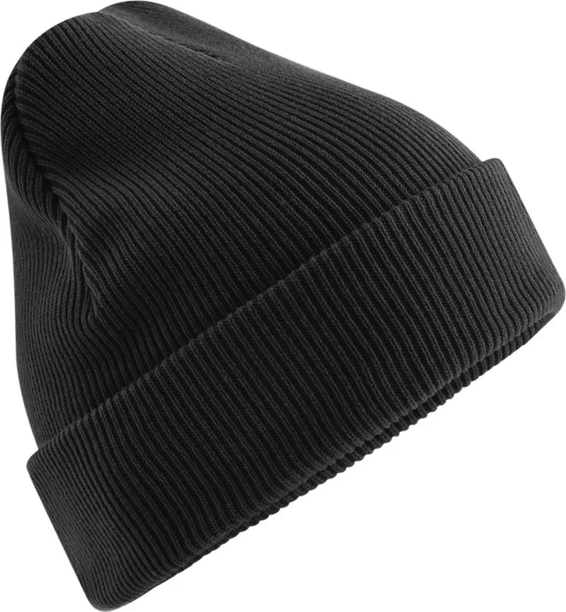 Beechfield B 830N – Bio Strickmütze – Black
