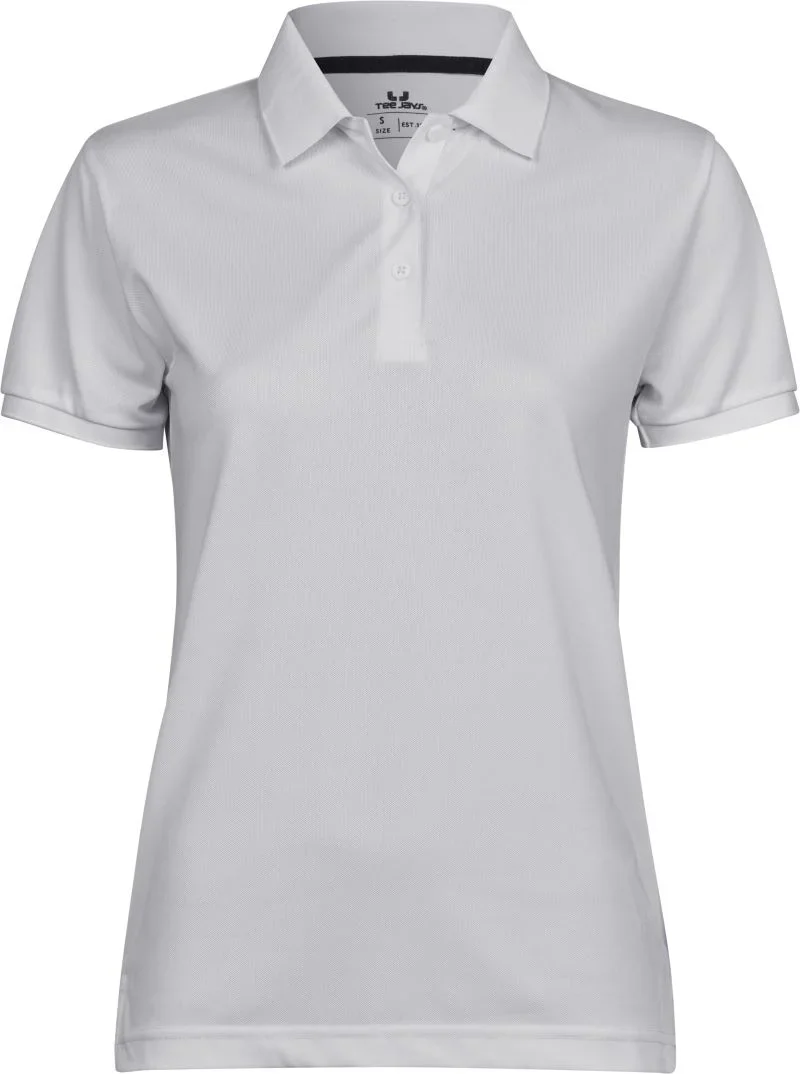 TEE JAYS TJ 7001 – Damen Piqué Club Polo – White