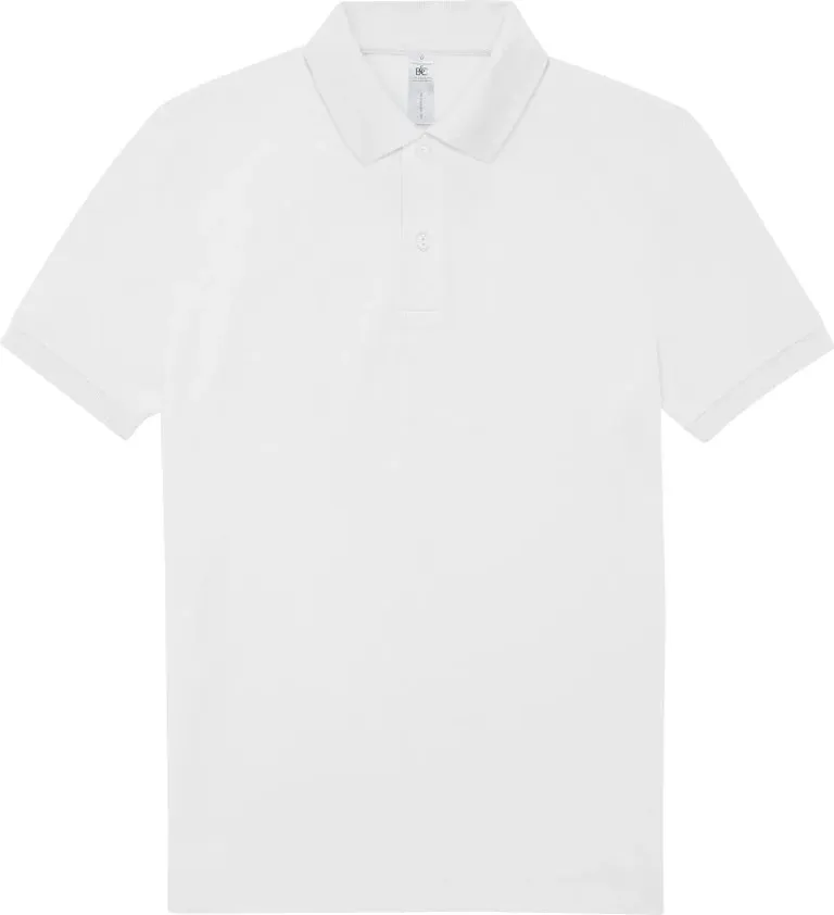 B&C Collection My Polo 180 – Piqué Polo – White