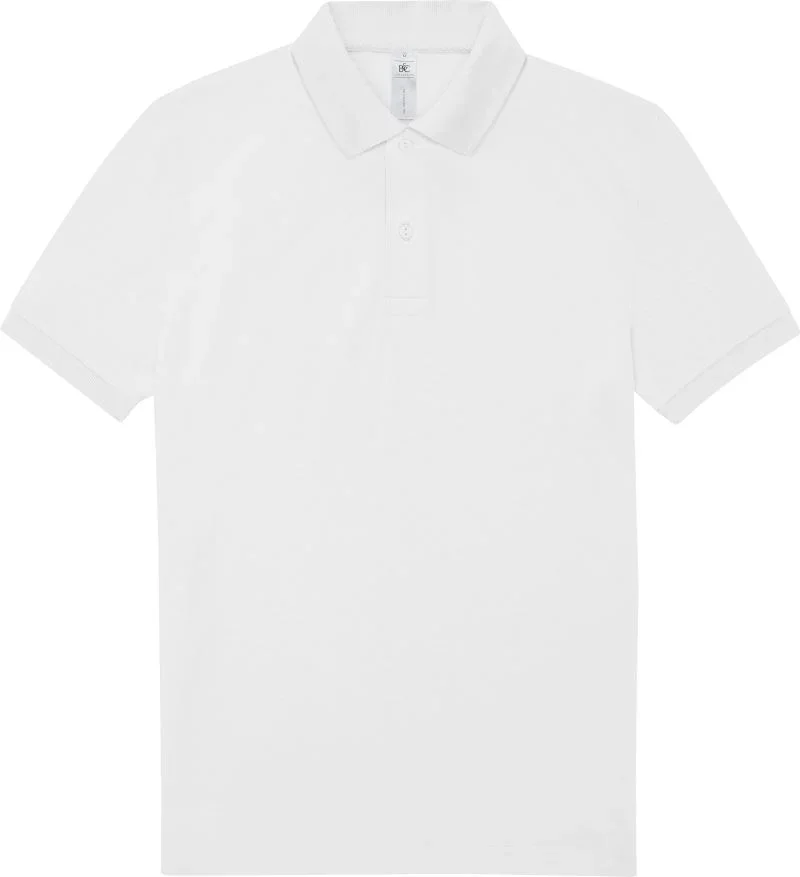 B&C Collection My Polo 180 – Piqué Polo – White