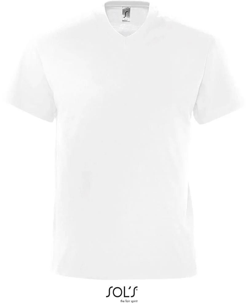 SOL's Collection Victory – Herren V-Ausschnitt T-Shirt – White