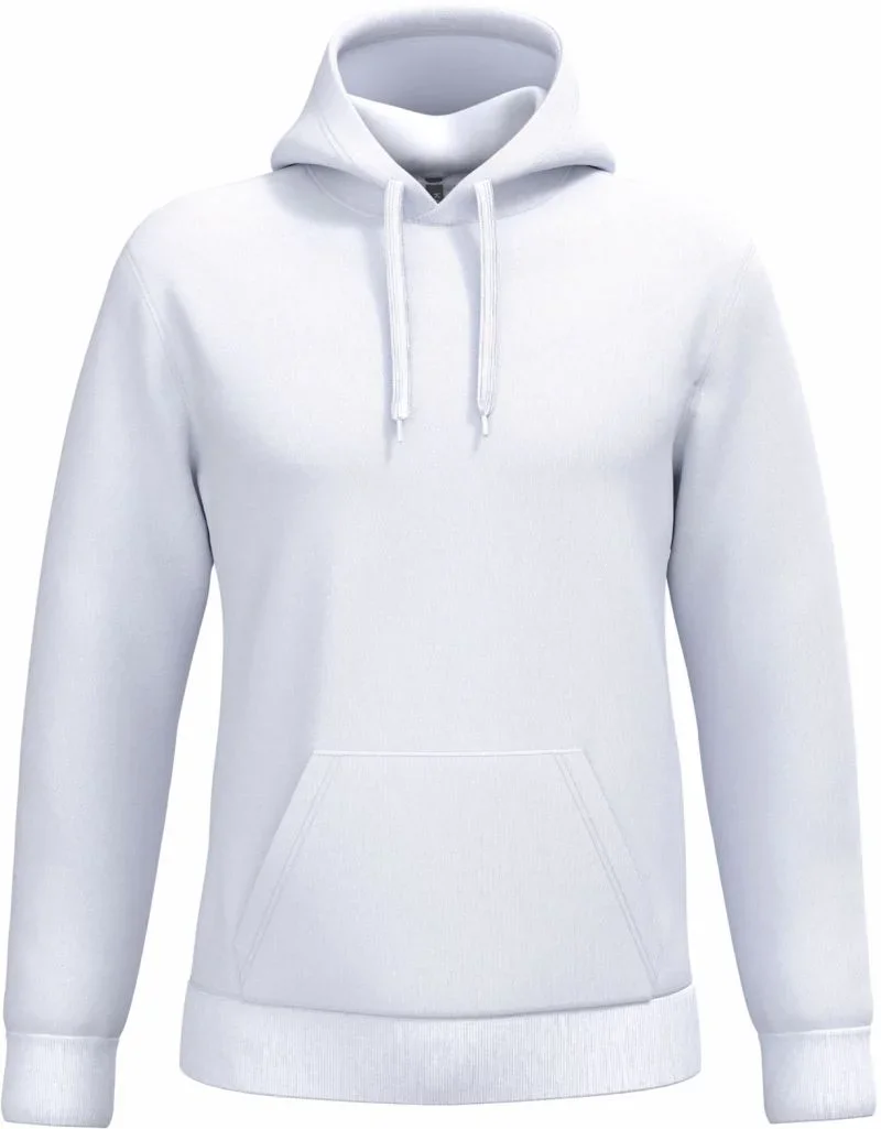 Kariban K 476 – Herren Kapuzen Sweater – White