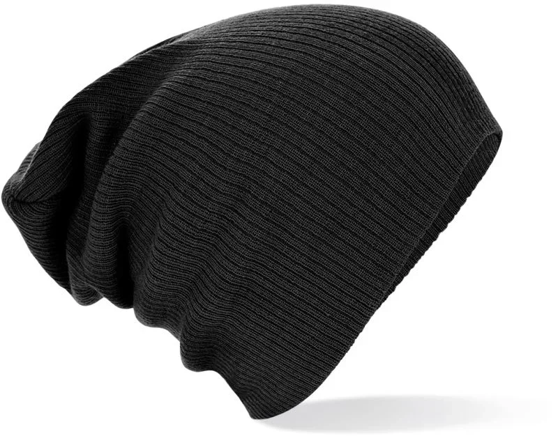 Beechfield B 461 – Langer Beanie – Black