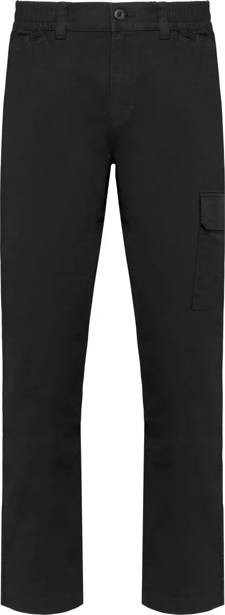 Kariban WK 709 (34-50) – Unisex Stretch Workwear Hose – Black