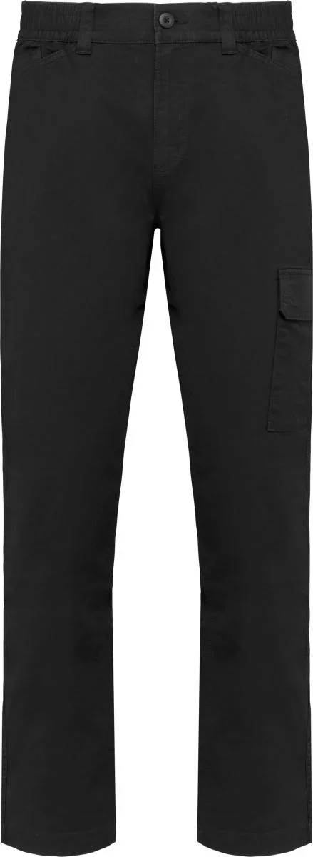 Kariban WK 709 (34-50) – Unisex Stretch Workwear Hose – Black