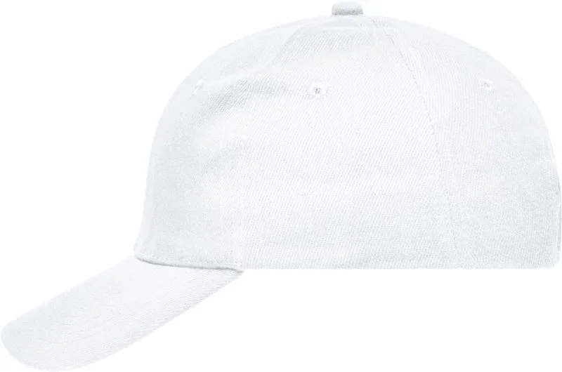 Myrtle Beach MB 91 – Schwere 6 Panel Baumwoll Kappe – White