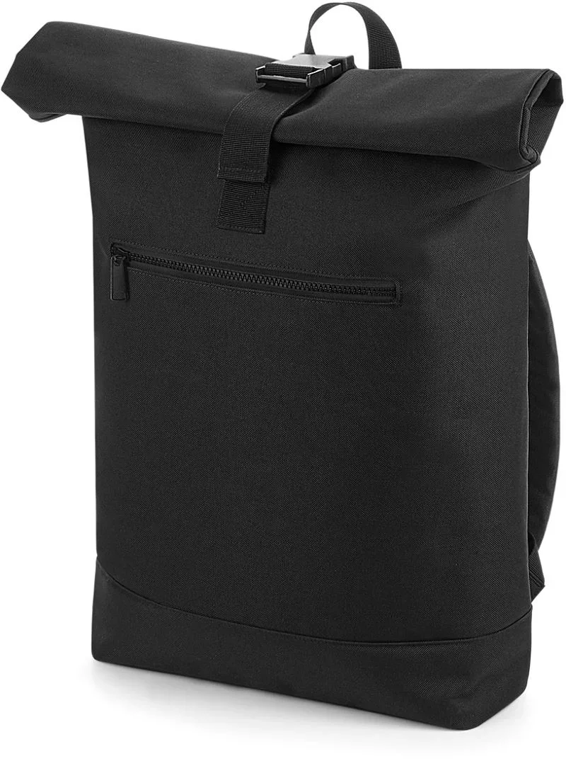 BagBase BG 855 – Rucksack "Roll-Top" – Black