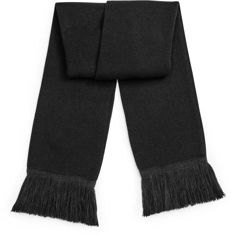 Beechfield B 470 – Strickschal "Classic" – Black