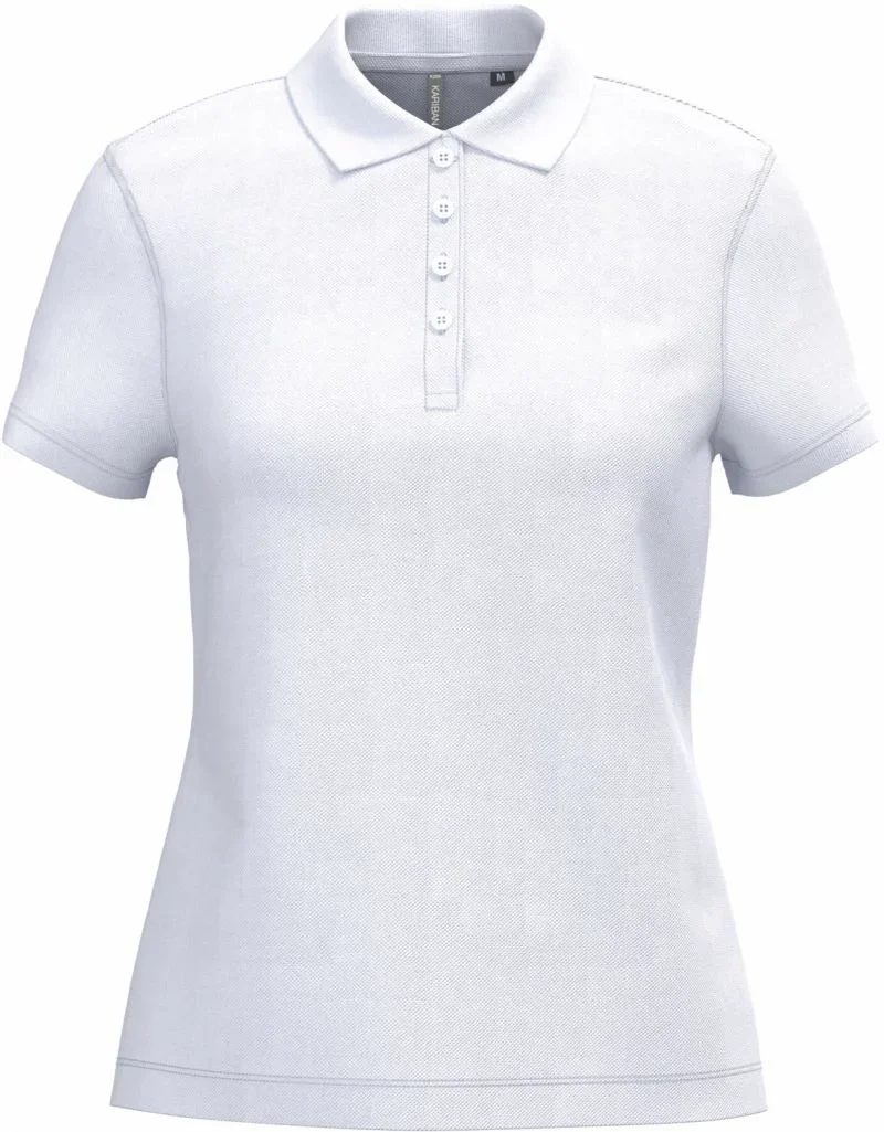 Kariban K 255 – Damen Piqué Polo – White