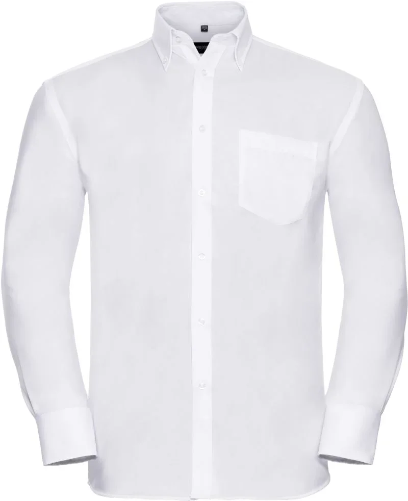 Russell Athletic 956M – Hemd langarm bügelfrei – White