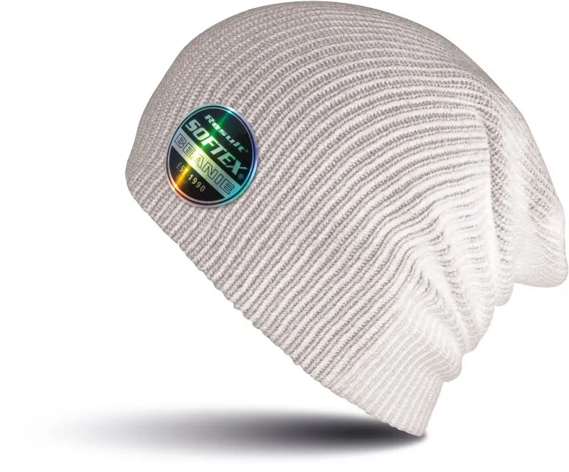 Result Headwear RC 031X – SOFTEX® Beanie – White