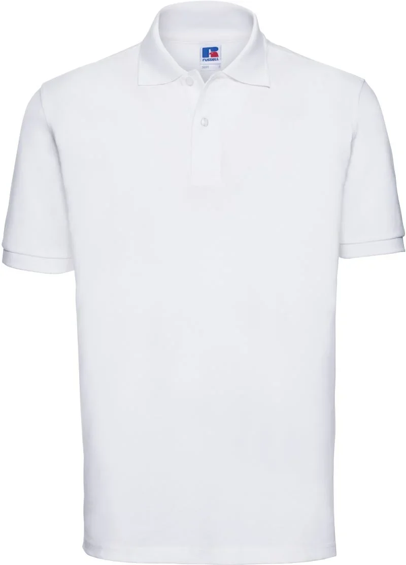 Russell Athletic 569M – Piqué Polo – White