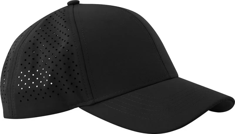 Beechfield B 189R – 6 Panel Trucker Kappe "Performance" – Black