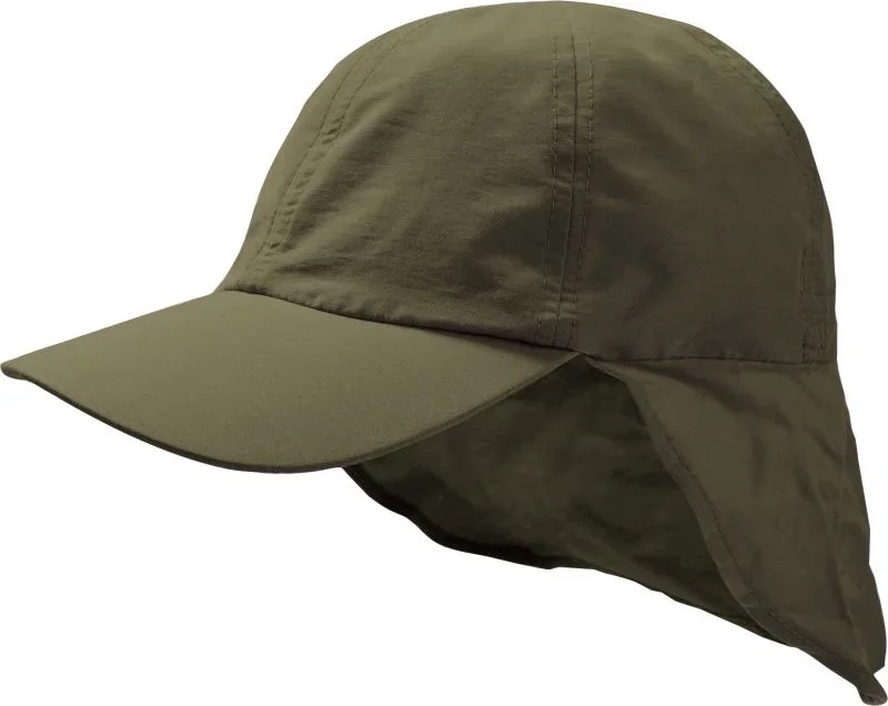 Atlantis Nomad-S – 6 Panel Kappe mit Nackenschutz – Olive
