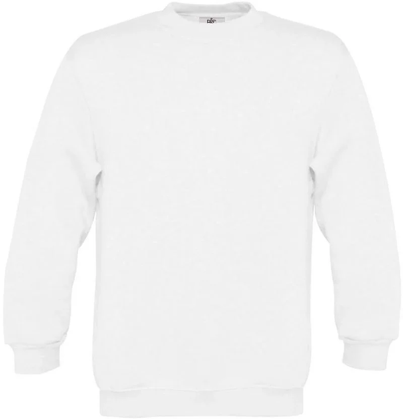 B&C Collection Set In – Kinder Sweater – White
