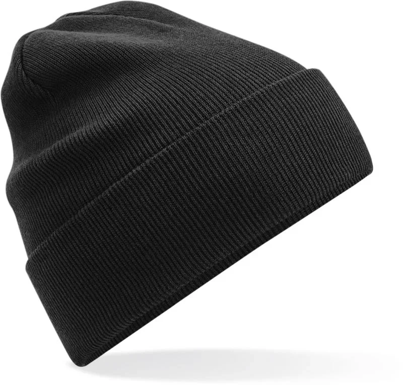 Beechfield B 45N – Bio Strickmütze – Black